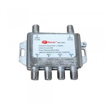 Спутниковый радиальный мультисвитч Gecen MS-2401А