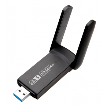 WI-FI + BT 4.2 адаптер Realtek 8822 BU c 2 антенами 3dBi 1300Mbs