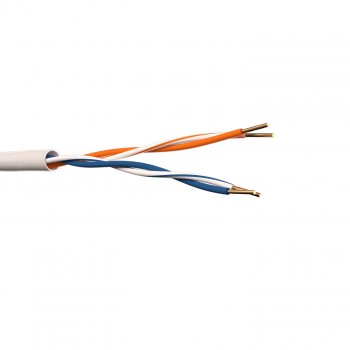 Кабель для компьютерных сетей UNIFLEX UTP2 CAT5e 24 AWG CCA, внутренний, кабель информационный
