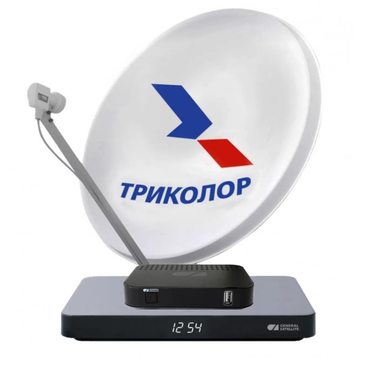 Комплект спутниковое ТВ Триколор на 2 тв ( система ) тариф Единый ULTRA HD 