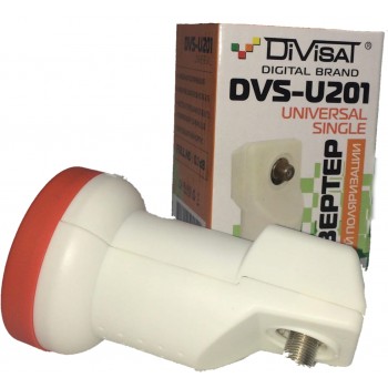 Конвертор DVS-U201 на 1 выход универсальный линейной поляризации 0.1дБ