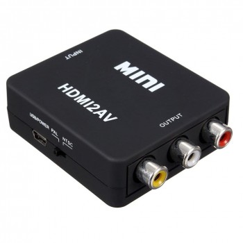 Конвертер HDMI 2AV 1080p MINI