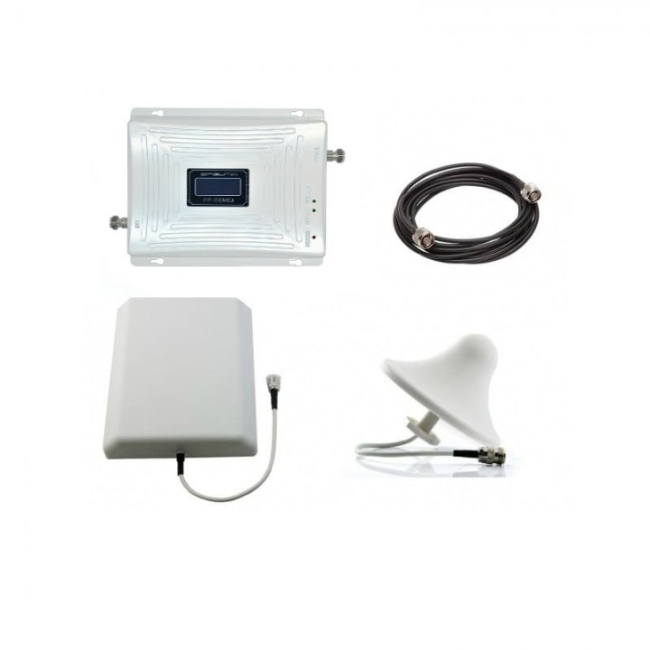 Комплект репитер двухдиапазонный полный набор OT-GSM02 (900/1800)