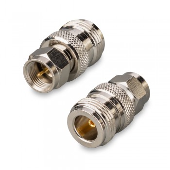 Переходник F (male) - N (female)