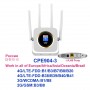 CPE904-3 (CPF903-B white) 4G роутер с аккумулятором белый