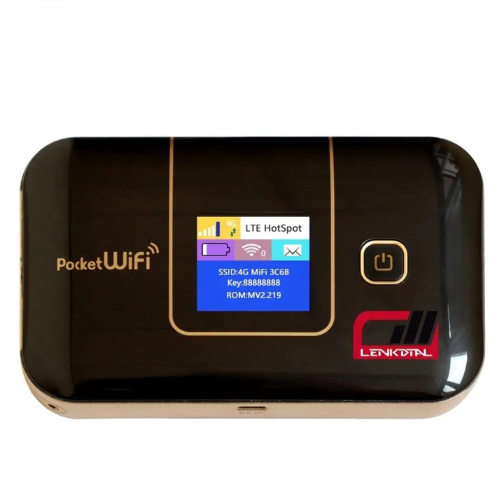 PocketWIFI 4G LTE роутер E5770 с аккумулятором 6800МAH